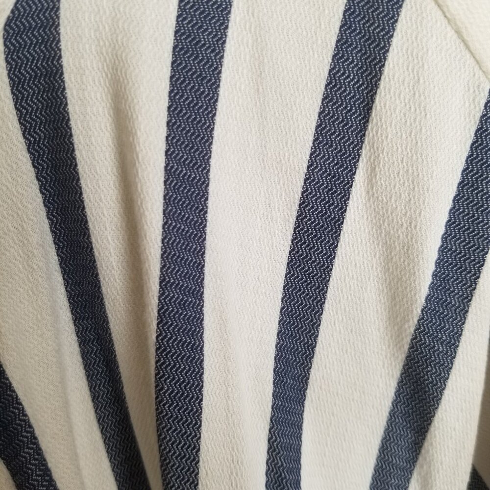 Ixia blue and white wrap tie dress - Picture 6 of 7